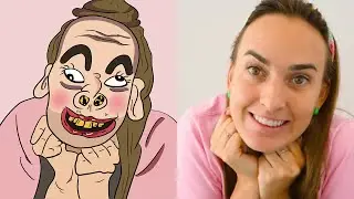 Box Fort Maze Challenge and more funny stories for kids with Chris and Mom l Funny Drawing Meme