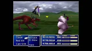 FFVII 4x-Deathblow Counter POWER Materia Chain