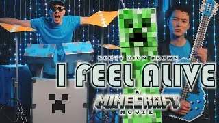 I Feel Alive - A Minecraft Movie (Scott Dion Brown) #minecraft #music