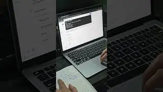 Candidate Prepares Prewritten Notes for Quick Access During Assessment