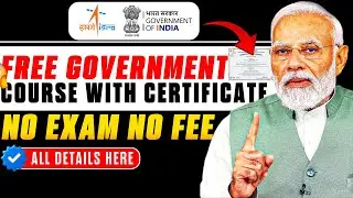 ISRO Free Certification Course 2025 | 10 Days Free Online Course | No Exam & No Fees