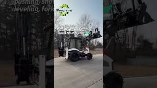 EX388 Multi functional Backhoe Loader【1 Machine = Excavator + Loader】#backhoeloader #backhoe