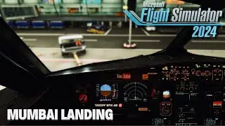 Amazing Landing In Mumbai - Microsoft Flight Simulator 2024 | Live Vatsim Event