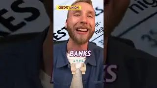Banks vs Credit Unions🥊🏦 #money #personalfinance
