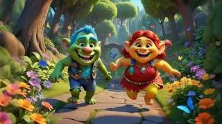 Five Little Trolls Cross the Bridge + More Nursery Rhymes & Kids Songs
