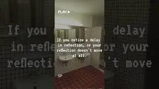 Fake Mirror Procedure #liminalhorror, #analoghorror, #unsettling, #digitalanomaly, #safetyprotocol