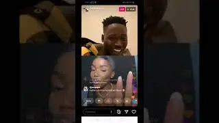 Father DMW singing to  Evss🎶😂 Instagram Live 25/042020