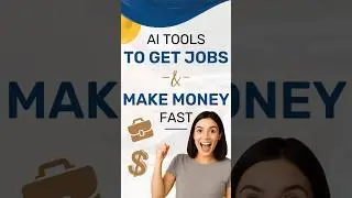 AI Tools to Get Jobs & Make Money Fast 💼💰 (Must-Try!)