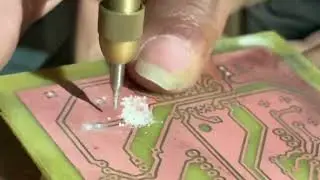 Complete guidance to make pcb in home with final look #pcb #etching #electronic 