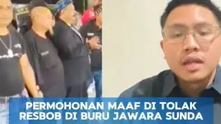 VIRAL!JAWARA SUNDA TOLAK PERMOHONAN MAAF RESBOB
