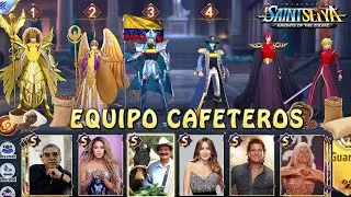EQUIPO LOS CAFETEROS!! VAMOS TEAM COLOMBIA!! Saint Seiya Awakening KOTZ