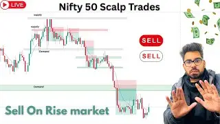 NIFTY 50 Scalping Live &ndash; Fast Trades, Clean Execution 🧠 (7 Trades, 5 Positive)