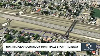 North Spokane Corridor town halls start Thursday