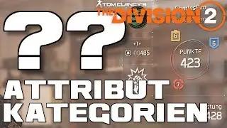 The Division 2 Attribut-Kategorien / Ausstattungs-Talente / Waffen-Talente