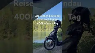 So machen wir es beim reisen ! #scooter #sym #honda  #reisen #trip #50cc #travel #rider