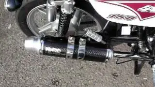 NHRC for carbon fiber  exhaust pipe.(Kymco KTR 150)