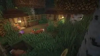 Minecraft | Cozy Fox Village (Calming Music)