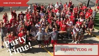 INDIANA HOOSIER FOOTBALL TRAVEL VLOG #6--OHIO STATE