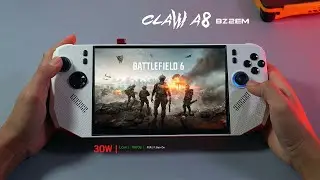 Battlefield&trade; 6 _ MSI Claw A8 Performance Tested - Is it Playable?  30W |1080p Settings | Gameplay |