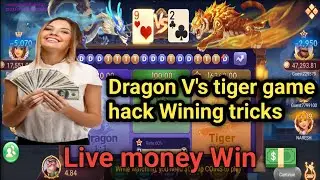 Rummy gold Dragon V's tiger game Aaj Kiya mene 9000 ka profit New Tricks Se