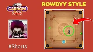 Rowdyy Style Gamplay || Carrom Pool #Shorts || Gaming Kanha