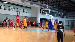 Othyus Jeffers shows his range