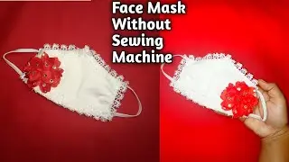 How To Make Mask without Sewing Machine|Reuse Of Old Clothes...