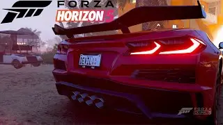 1000HP 2023 New Chevrolet Corvette Z06 - Forza Horizon 5 Gameplay with Redgear pro gamepad #fh5