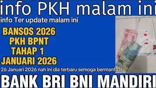 PKH TODAY, MOST UPDATED TONIGHT JANUARY 26, 2025 PKH BPNT PHASE 1, HERE IT IS, I HOPE IT'S USEFUL