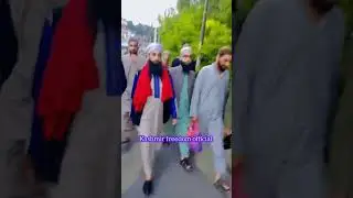 Great welcome Moulana bilal kumar sahab charar I sharief