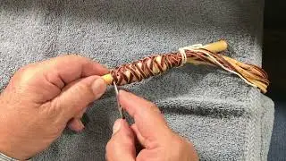 Завязывание многопрядного длинного узла