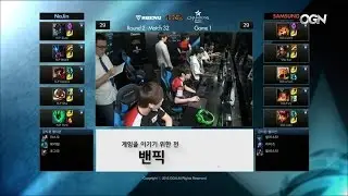 NJE vs SSG Game 1 Highlights - NAJIN E-MFIRE vs SAMSUNG GALAXY - Week 11 LCK Champions Korea Summer