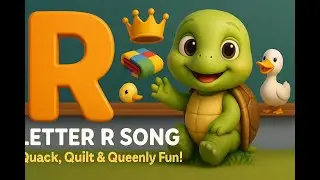 Letter R Song | Roar, Rocket & Rainbow Fun! | ABC Action Song with Siwoo the Tiny Turtle #LetterSong