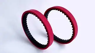 Wear-Resisting Rubber Timing Belt &ndash; Vacuum Draw Down Belts for VFFS Packing Machine