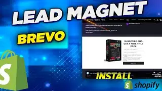 How to Add a Free Lead Magnet Form in Shopify (Brevo PushOwl Tutorial)