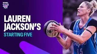 What is Lauren Jackson's all-time WNBL starting five? 🤔