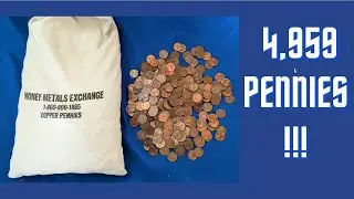 I Purchased 34 Pounds of Pre-1982 Pennies -- For My Stack !!!