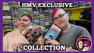 HMV Exclusives Complete Collection | Retro Girls UK #hmv #exclusive #dvds #blurays #vhs