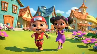 O Beb&ecirc; Ninja do Fortnite deslizou pela rampa | Can&ccedil;&otilde;es Infantis e Rimas para Crian&ccedil;as