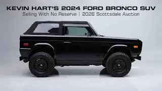 ПЕРВЫЙ ВЗГЛЯД - Кастомный внедорожник Ford Bronco 2024 года Кевина Харта - АУКЦИОН BARRETT-JACKSO...