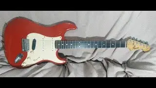 Squier Strat 50th Anniversary (1996) Alder Body -  Spirit Quick Lead pick up (First Test)