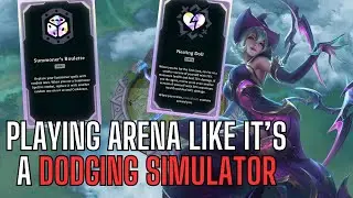 POV: a Challenger Player plays Arena in an unintended way | League 2v2v2v2 Arena Gameplay...?