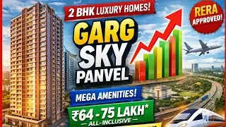 Best Navi Mumbai Residential Project 2 Bhk For Sale Garg City 0 Brokerage 90 % Loan #realestate