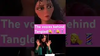 The voices behind Tangled!💇&zwj;♀️💈💇&zwj;♀️💈