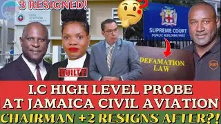 I.C High Level Probe At Jamaica Aviation😳Chairman RESIGNS After😱🤷🏾&zwj;♀️How It Go?