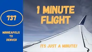 Minneapolis to Denver in Under 60 Seconds