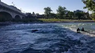 Yervana - River Surfing with Luke, July 11, 2018