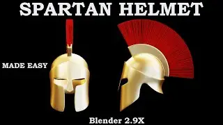spartan helmet modeling in blender 2.92 easy guide step be step