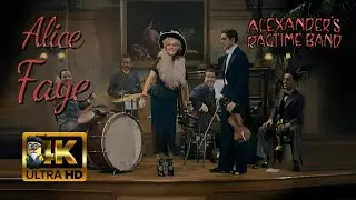 Alice Faye - Alexander's Ragtime Band (1938) AI 4K Colorized Enhanced Stabilized