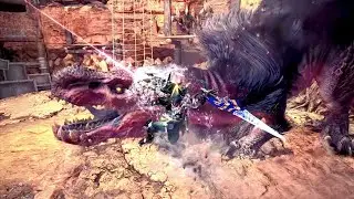 Sword and Shield Vs Anjanath [Monster Hunter World Iceborne]